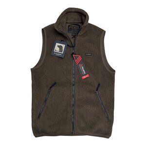 NWT FILSON Sherpa Fleece POLARTEC Thermal Outdoor Hiking Luxury Vest Mens Small
